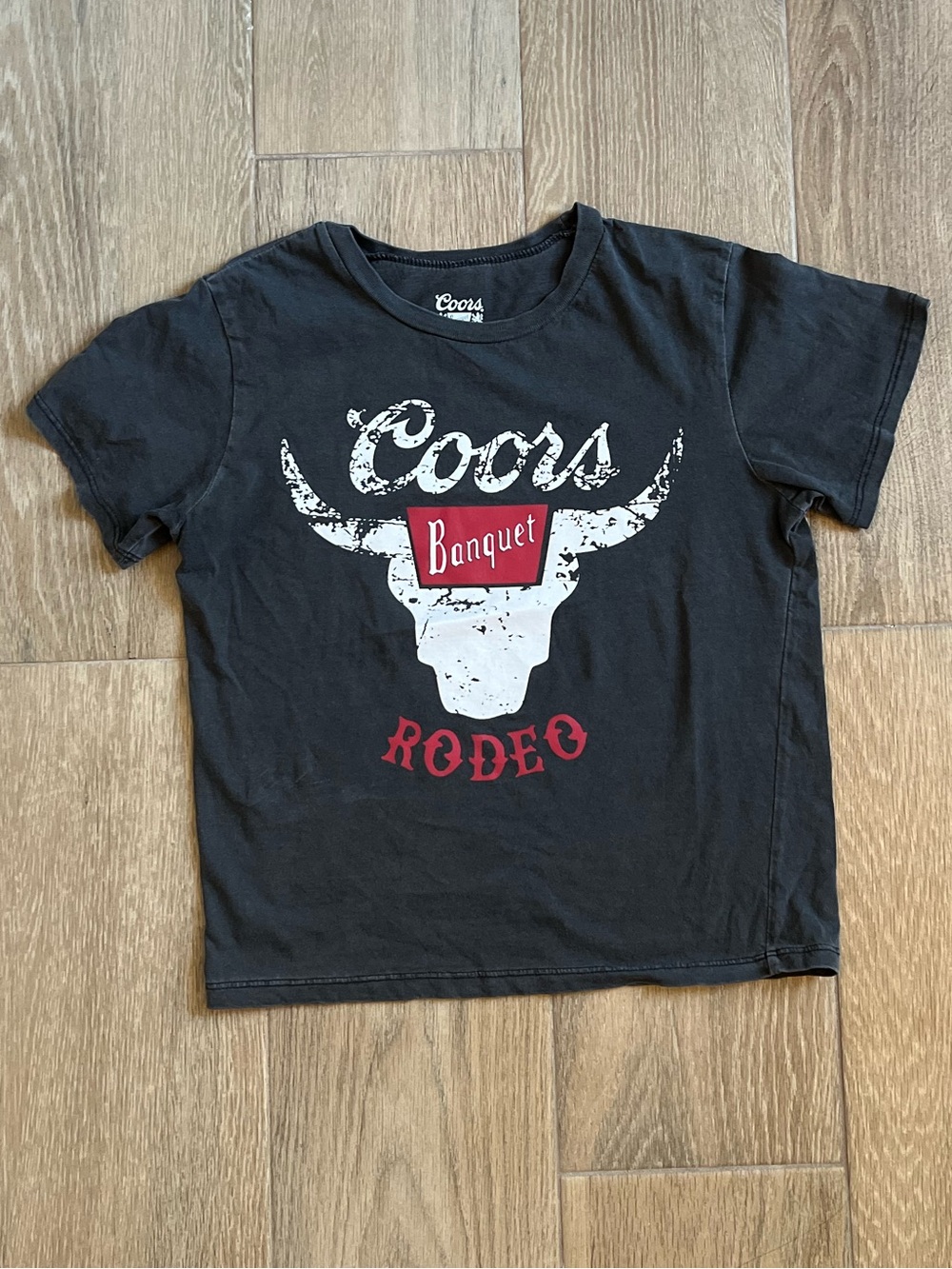 Coors Banquet Rodeo Graphic Baby Tee